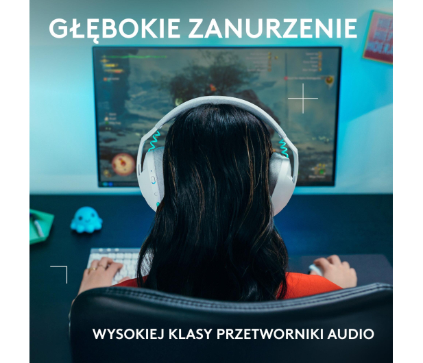 LOGITECH G321 białe 981-001569 - 1480164 - zdjęcie 6